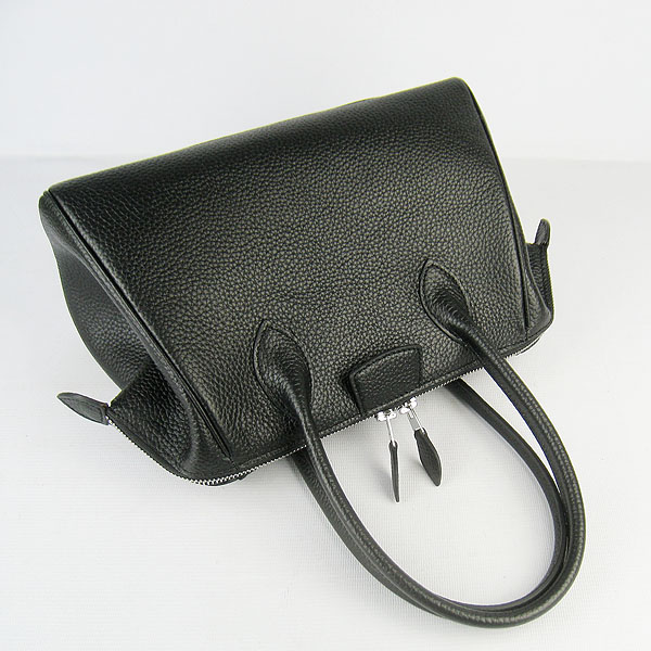 Cheap Hermes Paris Bombay Bag Black H2806